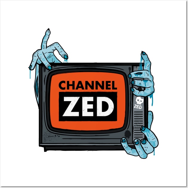 Channel ZED Wall Art by Zombified Media